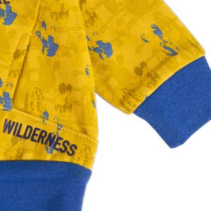 Conjunto Buzo Bebé Niño Amarillo