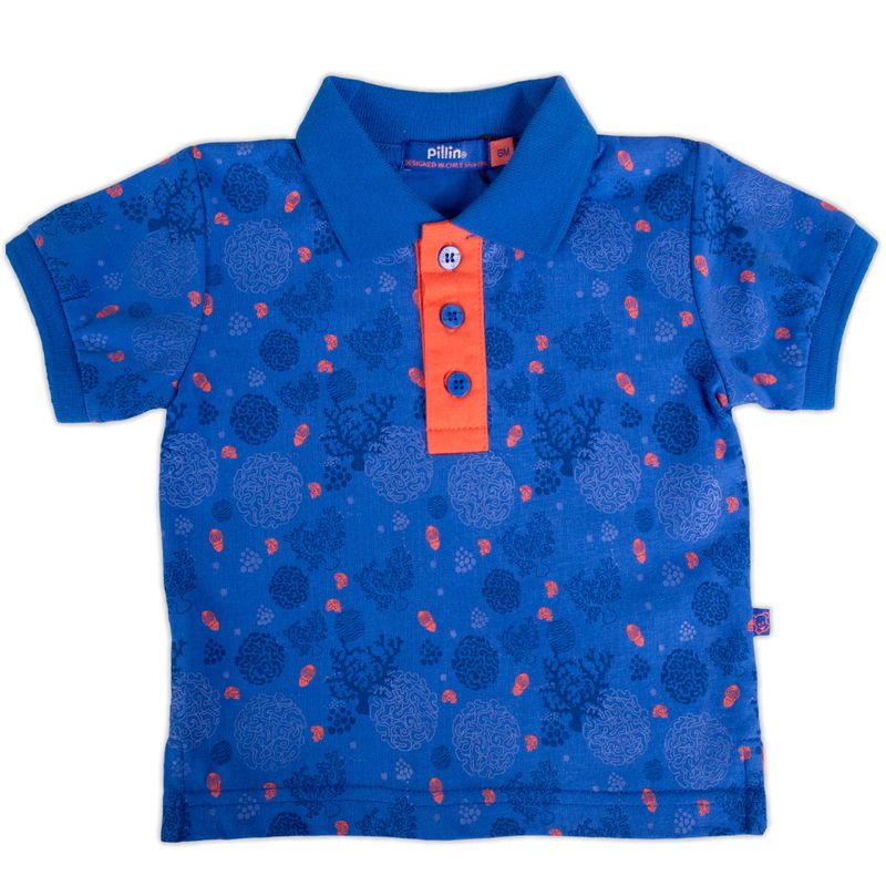 Polera-Bebe-Niño-Azul-petroleo-Pillin
