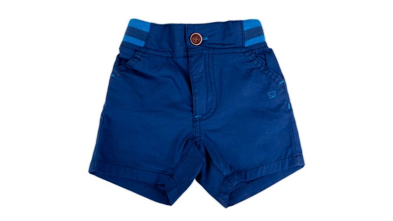 Bermuda Bebe Nino Azul Pillin Tienda Online