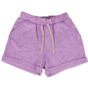 Short Franela Niña Lavanda