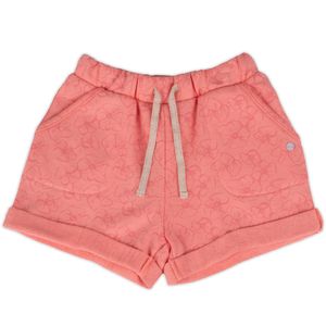 Short Franela Niña Durazno