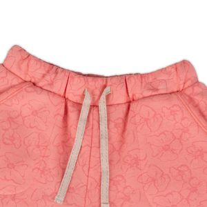 Short Franela Niña Durazno