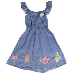 Vestido Niña Celeste