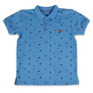 Polera Niño Celeste