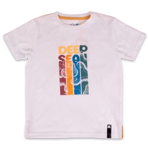 Polera Manga Corta Niño Blanco