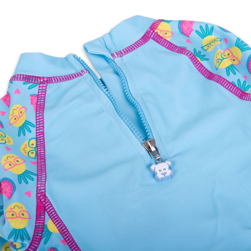 Polera-UV---Gorro-Bebe-Niña-Turquesa-Pillin