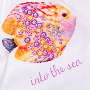 Polera Bebé Niña Blanco