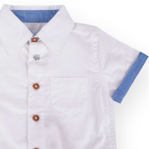 Camisa Bebé Niño Blanco