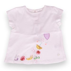 Polera Bebé Niña Blanco