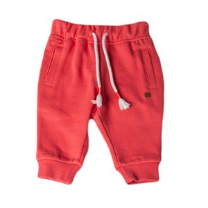 Pantalón Buzo Bebé Niño Rojo