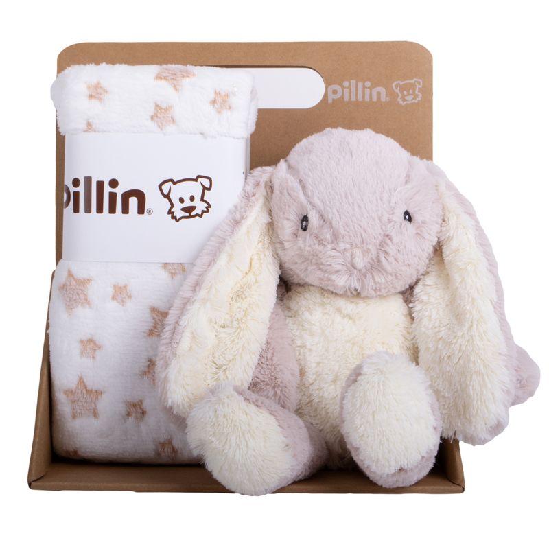 Set-Peluche-Manta-Conejo-Bebe-Niño-Beige