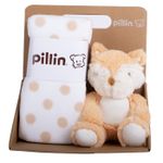Set-Peluche-Manta-Zorro-Bebe-Niño-Cafe-