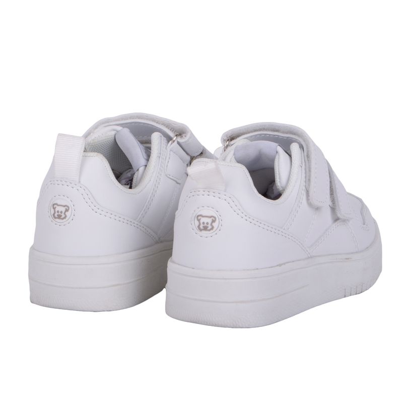 Zapatillas-Escolar-Unisex-Blanco-Pillin