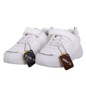 Zapatillas Escolar Unisex Blanco