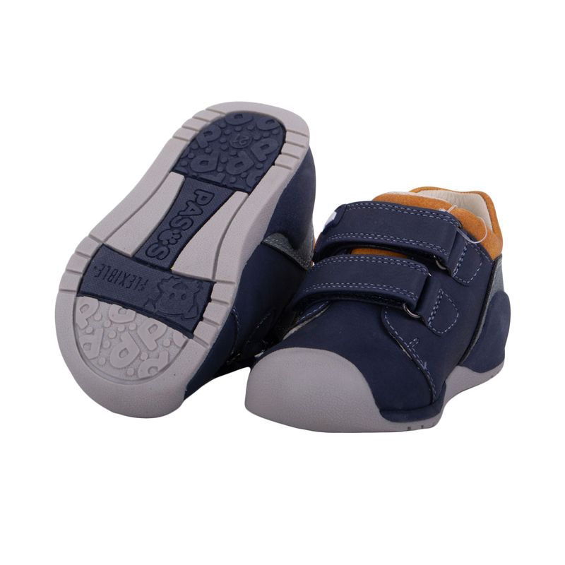 Zapato-Clasico-Bebe-Niño-Azul-marino-Pillin