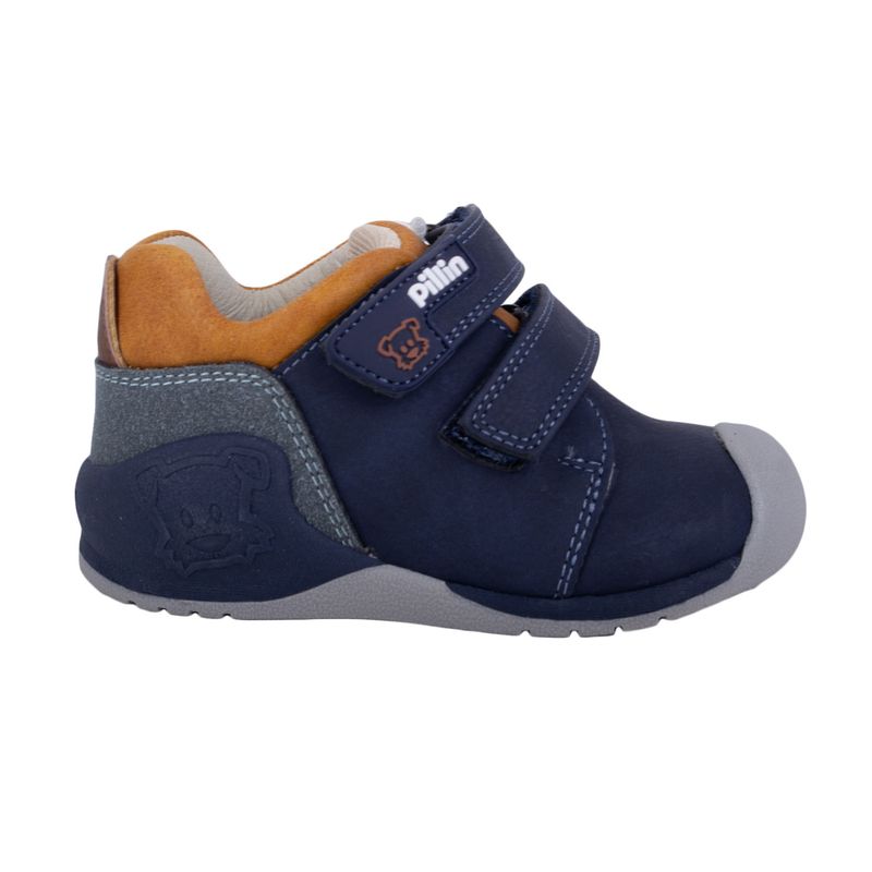 Zapato-Clasico-Bebe-Niño-Azul-marino-Pillin