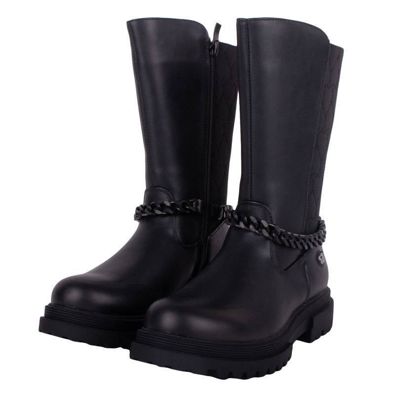 Bota-Niña-Negro-Pillin