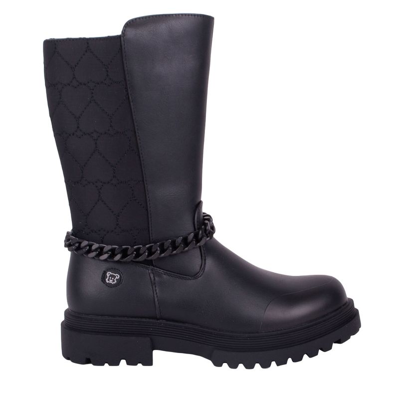 Bota-Niña-Negro-Pillin