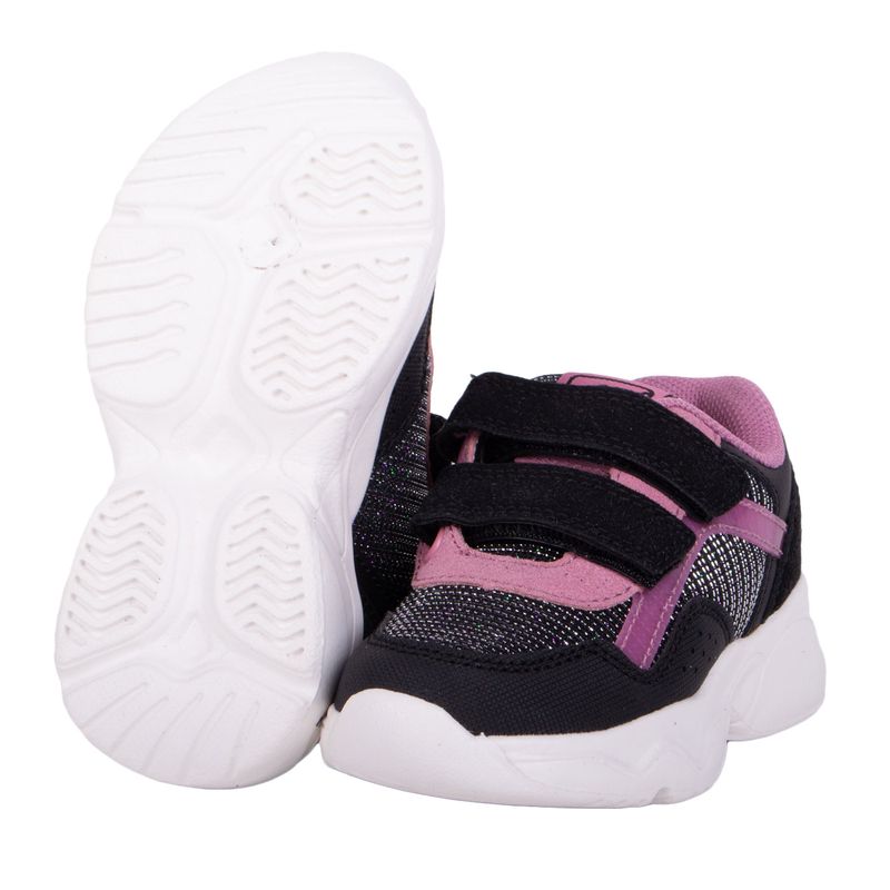 Zapatillas-Bebe-Niña-Negro-Pillin