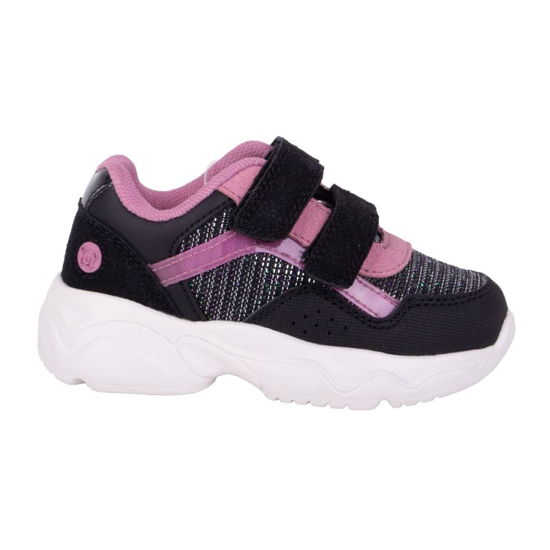 Zapatillas-Bebe-Niña-Negro-Pillin