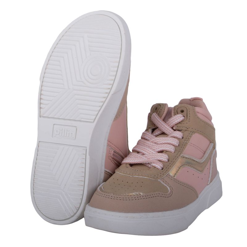 Zapatillas-Niña-Naranja-claro-Pillin