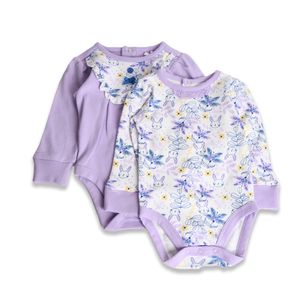 Pack 2 Pzas Body Bebé Niña Multicolor