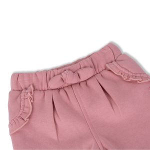 Pantalón de buzo Bebé Niña Rosa