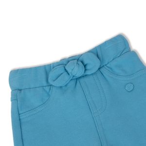 Calza Bebé Niña Azul petróleo