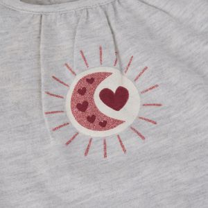 Polera Bebé Niña Gris claro