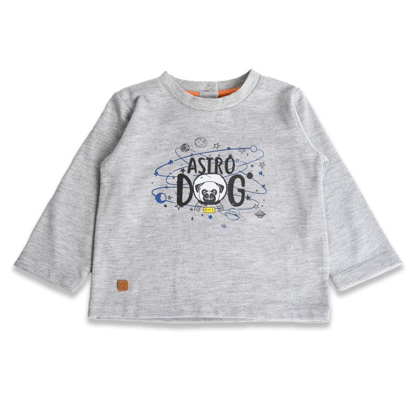 Polera-Bebe-Niño-Gris-claro-Pillin
