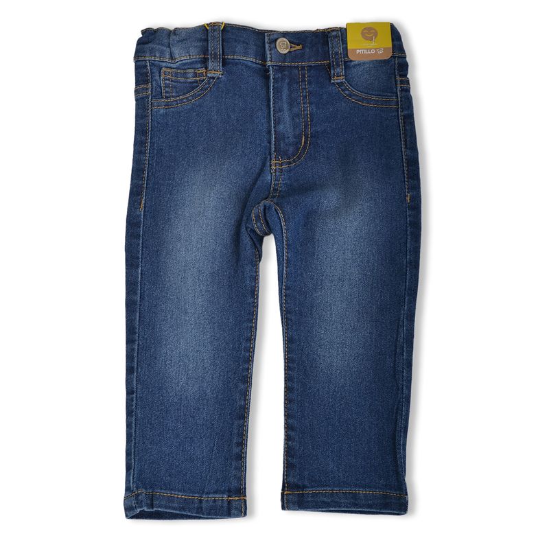 Jeans-Bebe-Niño-Denim-Pillin