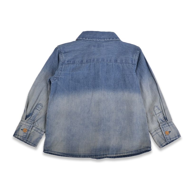 Camisa-Bebe-Niño-Denim-Pillin