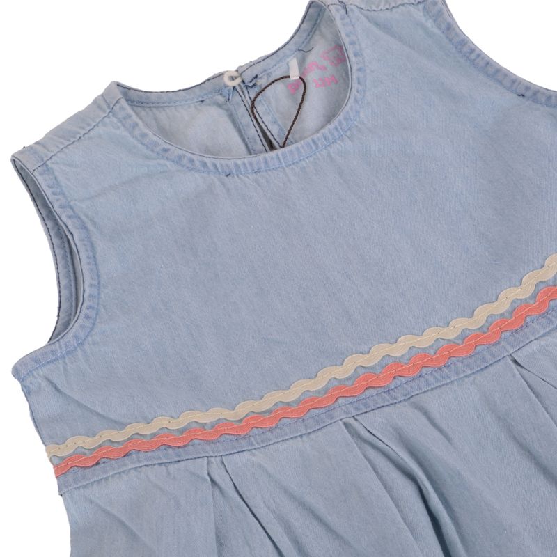 Vestido-Bebe-Niña-Celeste-Pillin