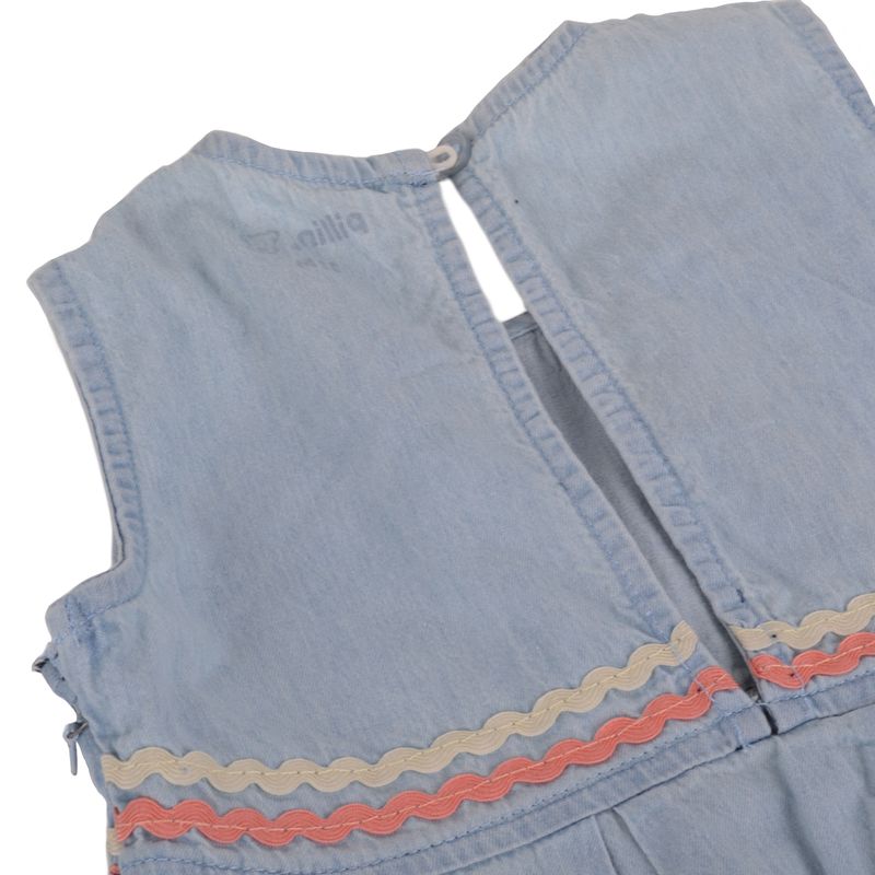 Vestido-Bebe-Niña-Celeste-Pillin