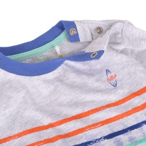 Polera Bebe Niño Gris claro
