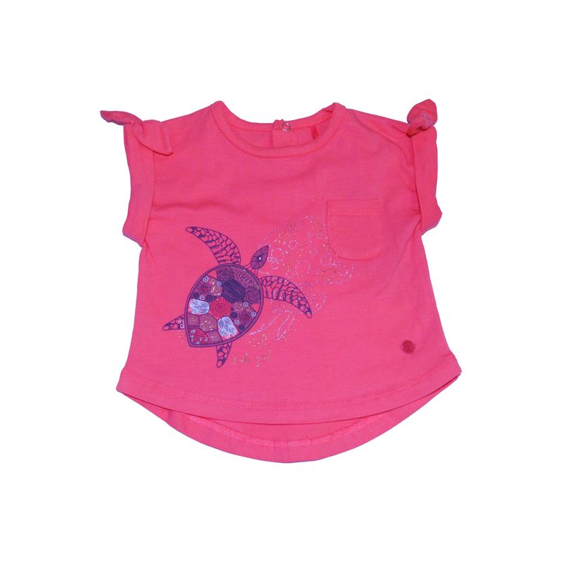 Polera-Bebe-Niña-Coral-Pillin