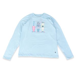 Polera Niña Celeste