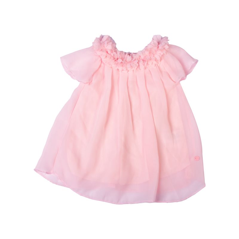 Vestido-Bebe-Niña-Rosado-Pillin