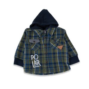 Camisa Bebe Niño Azul