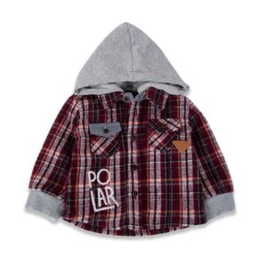 Camisa Bebe Niño Burdeo