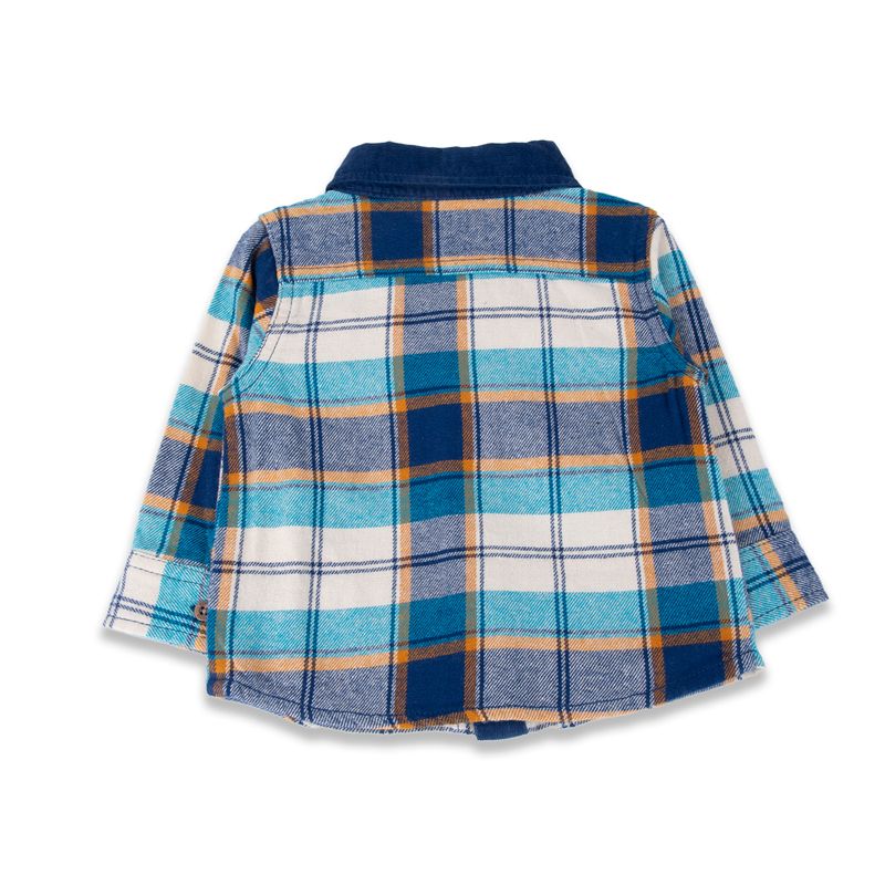 Camisa-Bebe-Niño-Azul-Pillin