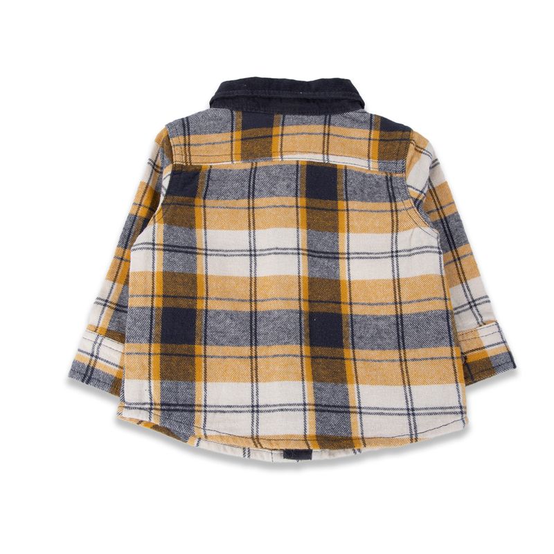 Camisa-Bebe-Niño-Mostaza-Pillin