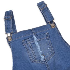 Jardinera Niña Denim