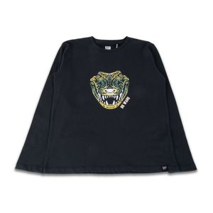 Polera Niño Gris oscuro