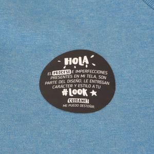 Polera Niño Azul