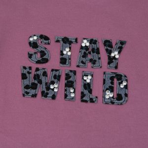 Polera Niña Ciruela