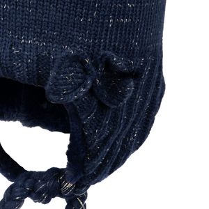 Gorro Bebé Niña Azul marino