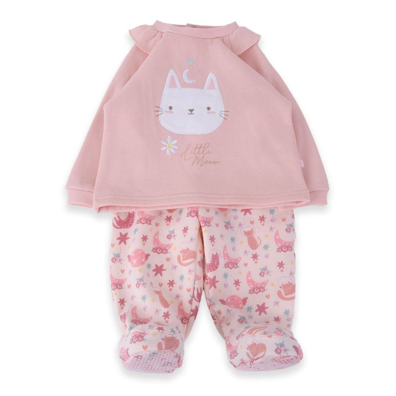 Pijama-Bebe-Niña-Palo-rosa-Pillin