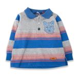 Polera-Bebe-Niño-Azul-electrico-Pillin