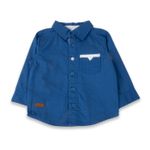 Camisa-Bebe-Niño-Azul-Pillin